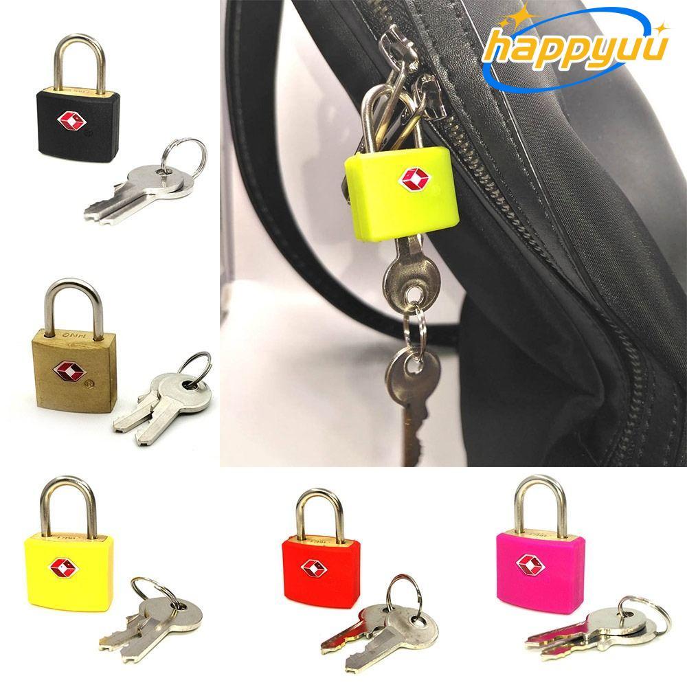 HAPPYUU ล็อคกระเป๋าเดินทาง กุญแจตู้ Locker Mini Combination Lock