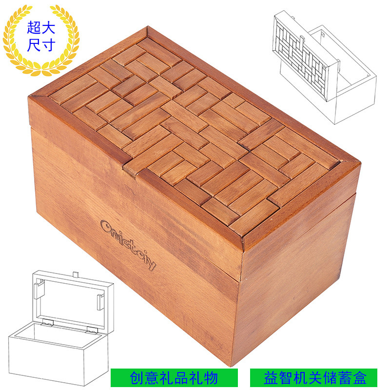 ส่งออกไปยังสหรัฐอเมริกาขนาดใหญ่บีชรหัสปลดล็อคออร์แกนกล่องปริศนา ฉันสัญญา ล็อคกล่องเก็บของเล่นของขวัญของขวัญ