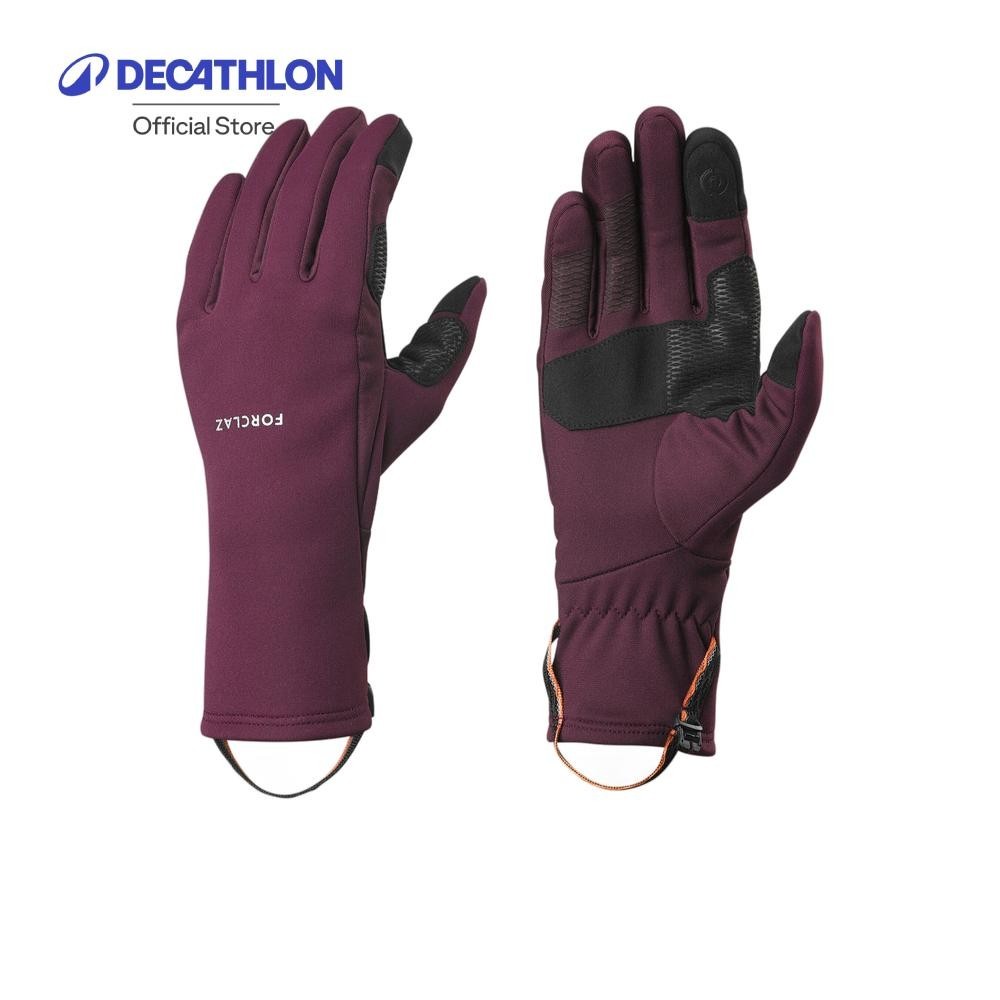 Decathlon Adult mountain trekking tactile stretch gloves MT500 ถุงมือผู้ใหญ่สำหรับเทรคกิ้งบนภูเขา รุ