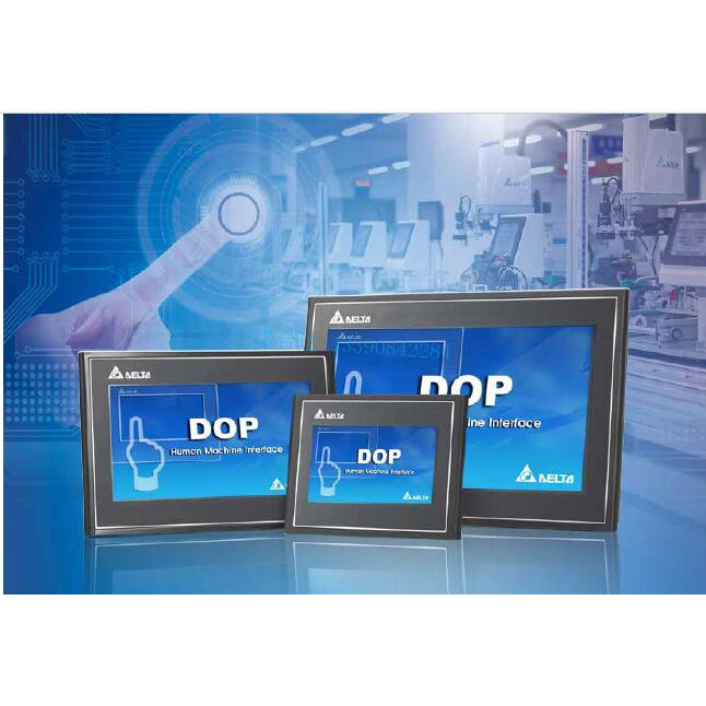 อินเทอร์เฟซ Delta HMI DOP-B10S411 Delta 33 ซม.หน้าจอสัมผัส HMI สไตล์ใหม่ DOP-110CS