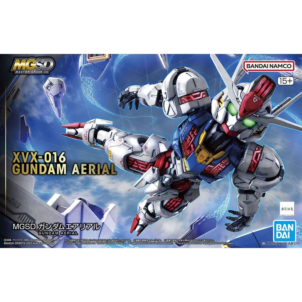 กันดั้ม AREIAL MG SD TOY BANDAI ASSEMBLY MODEL