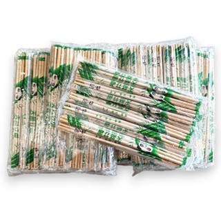 ตะเกียบอนามัย (40คู่)ใช้แล้วทิ้ง ตะเกียบไม้ โพธิ์ทอง🍝 #F-001…