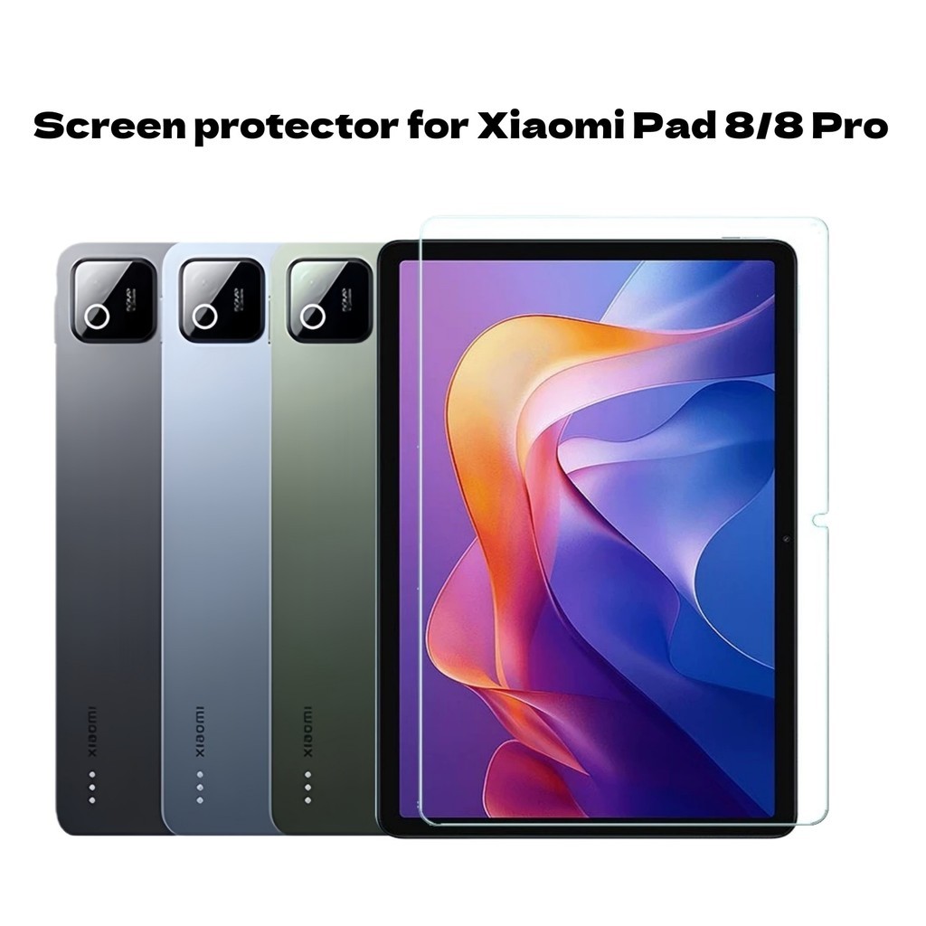 ฟิล์มปกป้องหน้าจอ for xiaomi pad 8  Xiaomi Pad 8Pro  Tempered Glass Screen Protector