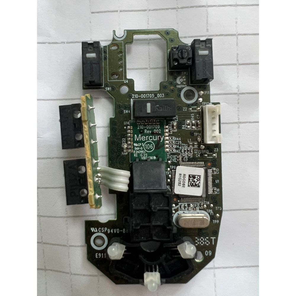 เมาส์มีสาย ซ่อมเมาส์เปลี่ยนไมโครสวิตช์อัพเกรดลูกกลิ้งเข้ารหัส Logitech G302/G402/G502/G903