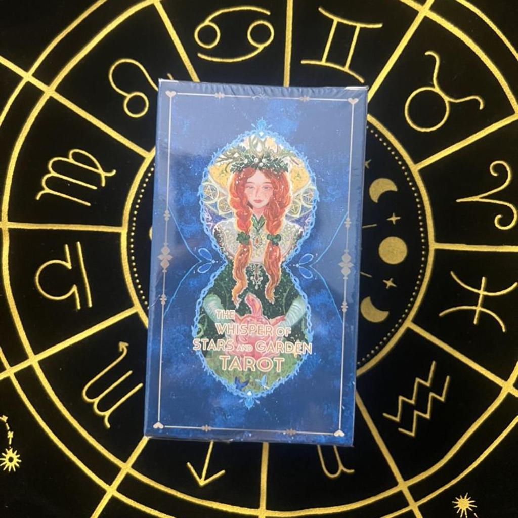 กระซิบของดาวและสวนไพ่ทาโรต์วิญญาณกระดาษแม่มดฟอร์จูนเรียกเข้าด้วยกันบัตรอ่านอาชีพเริ่มต้นตาเยน - รูปที่ 6