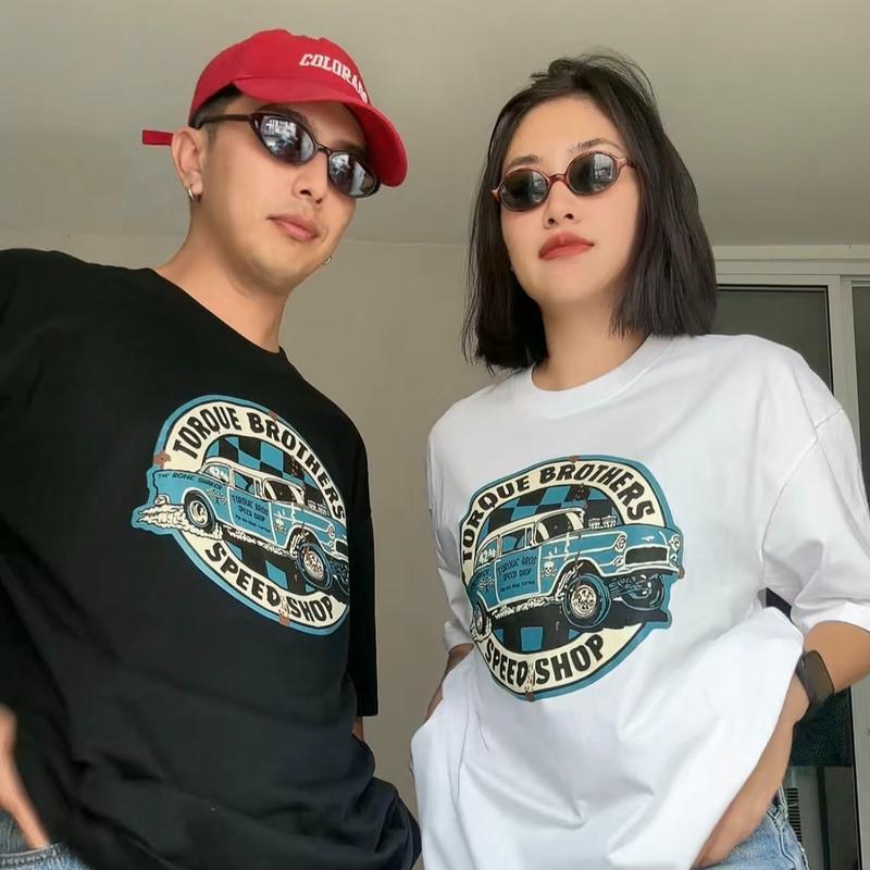 (พร้อมส่ง) เสื้อยืด TORQUE BROTHERS - ผ้าคอตตอน