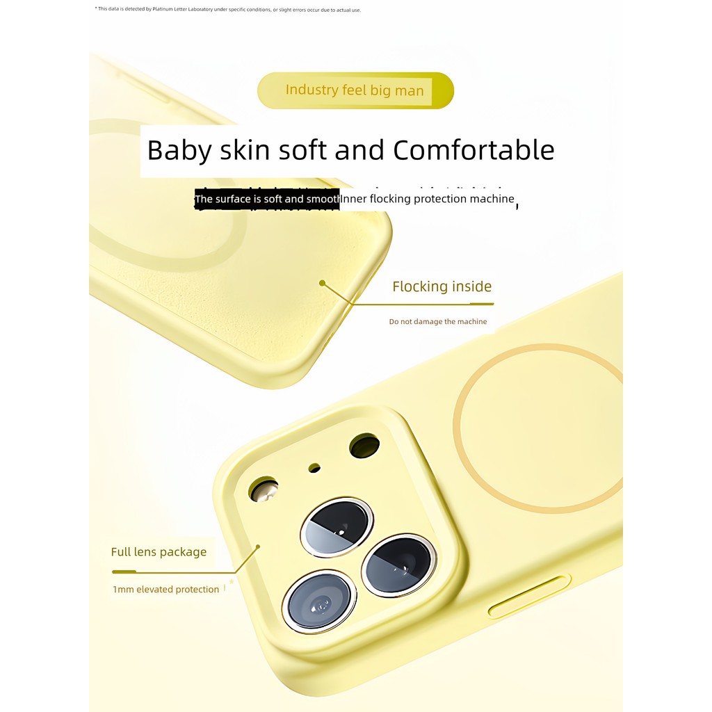 iphone 15 plus ผ่อน 0% เคสiphone เคสซิลิโคนเหลวรุ่นใหม่สำหรับ Apple 17promax เคสมือถือแบบแม่เหล็กสำห