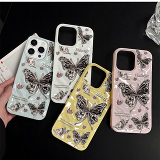 จัดส่งในพื้นที่ เคสเหมือนอุกกาบาต มีสีสัน น่ารัก For IPhone16 15 14 13 12 11 6 7 8 plus Pro Promax X XR XSMAX  YSW463