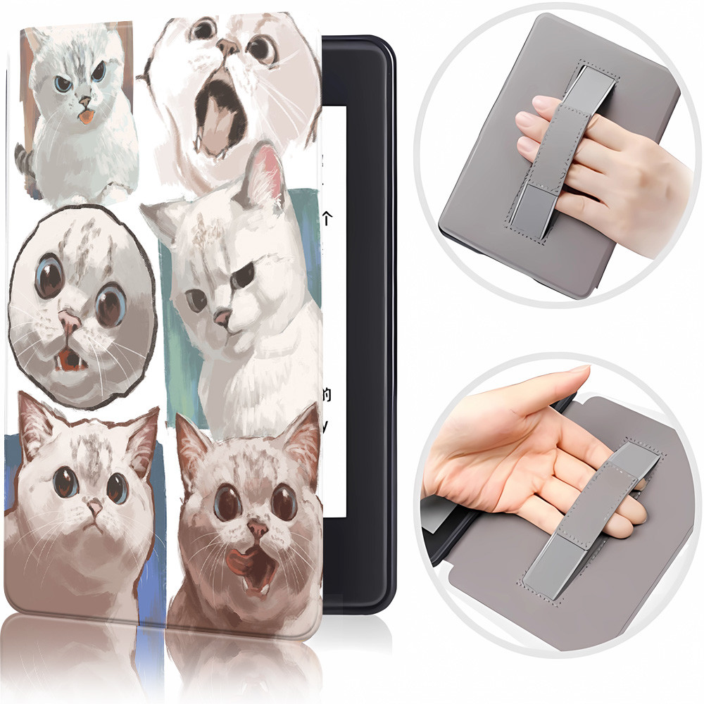 สําหรับ Kindle Case 12th/2024 พื้นฐาน 2024 ป้องกัน Paperwhite 10th-6in 11th-6.8in Paperwhite 5/6/7th
