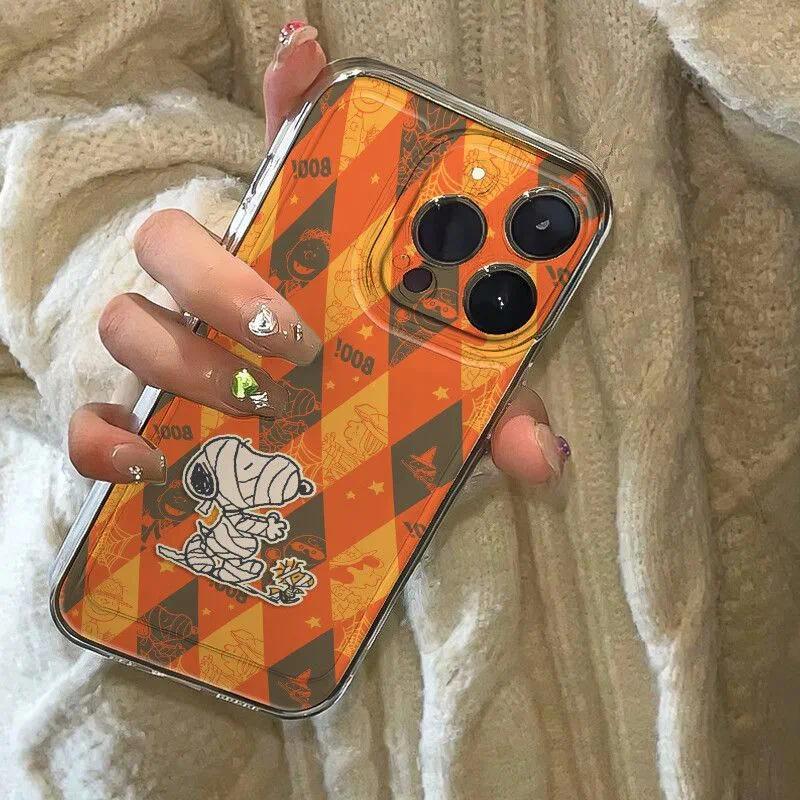 น่ารักฮาโลวีน Mummy Snoopy เคสโทรศัพท์สําหรับ Xiaomi Poco X7 M7 F7 X6 M6 F6 X5 M5 F5S X4 M4 F4 X3 M3