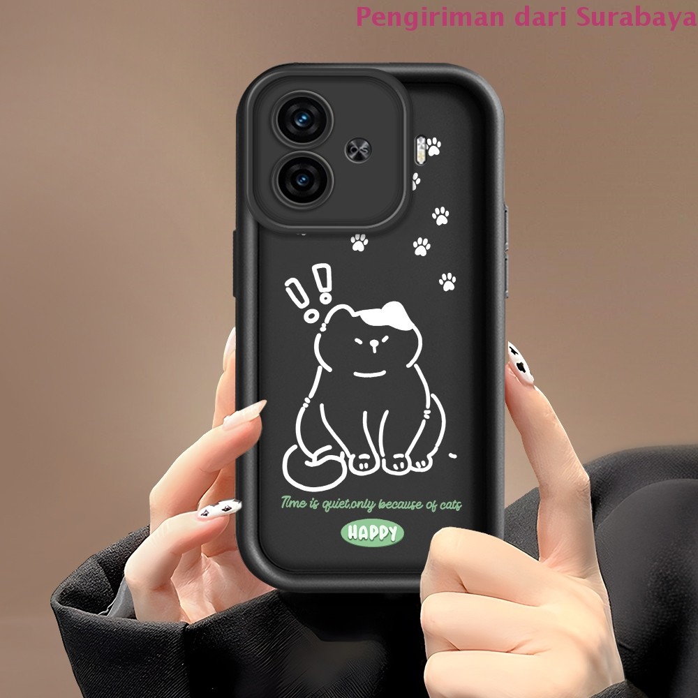 VIVO iQOO Z9 5G เคสการ์ตูนปลอก Hp Kesing ป้องกันเลนส์ TY DLJ-S2-0638