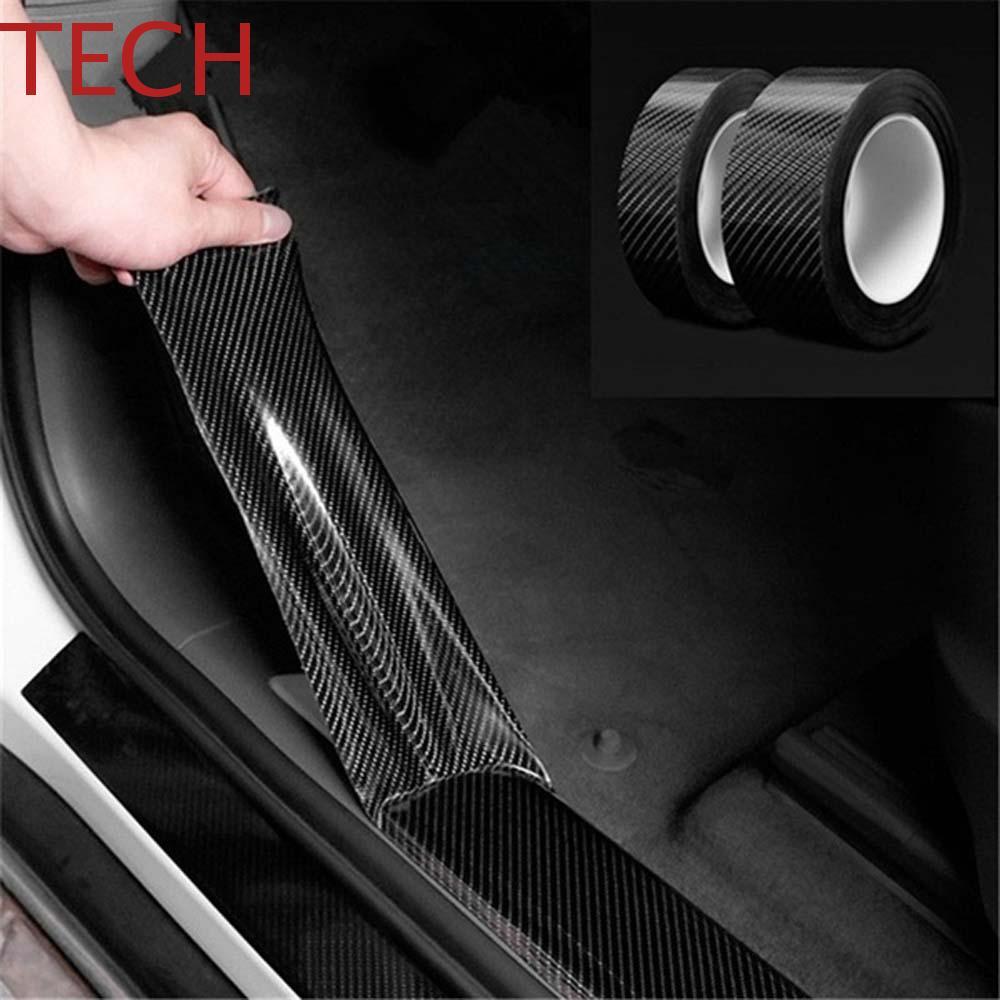 TECH Protector Strip กันน้ําวาง 3D Auto Door Sill กลับอุปกรณ์จัดแต่งทรงผม Anti Scratch เทป