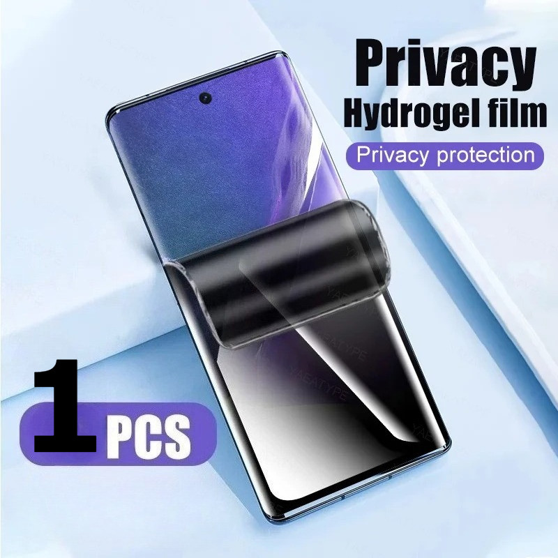 2iN1 ความเป็นส่วนตัว Hydrogel ฟิล์มป้องกันหน้าจอสําหรับ lnfinix Zero Teano Camon GT 40 30 20 Ultra P