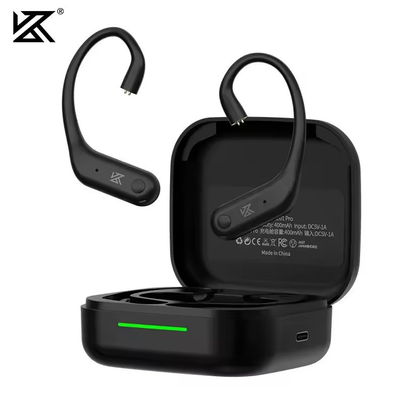 KZ AE01 PRO ที่เกี่ยวหูบลูทูธไร้สาย Qualcomm S3 ชิปแพลตฟอร์มพร้อมเคสชาร์จ