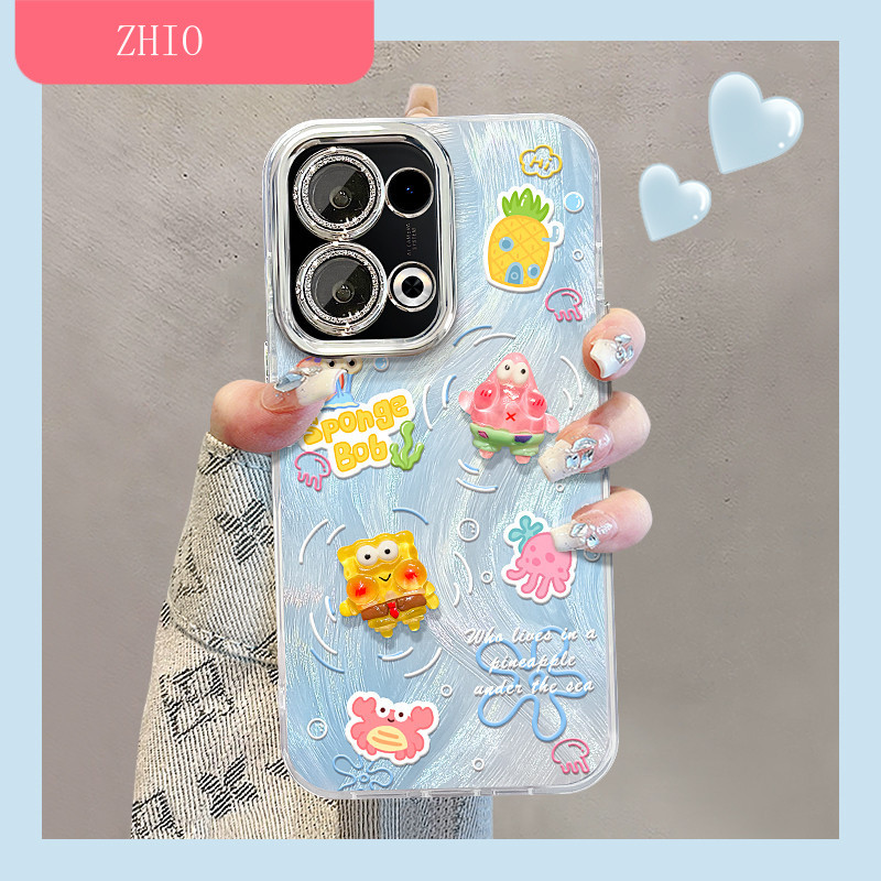 [32]🔥มาพร้อมกับการป้องกันเลนส์🔥เหมา OPPO Reno 14 13 11Pro 9  findX9 X9 Pro Pro เคสโทรศัพท์เหมา [32]🔥