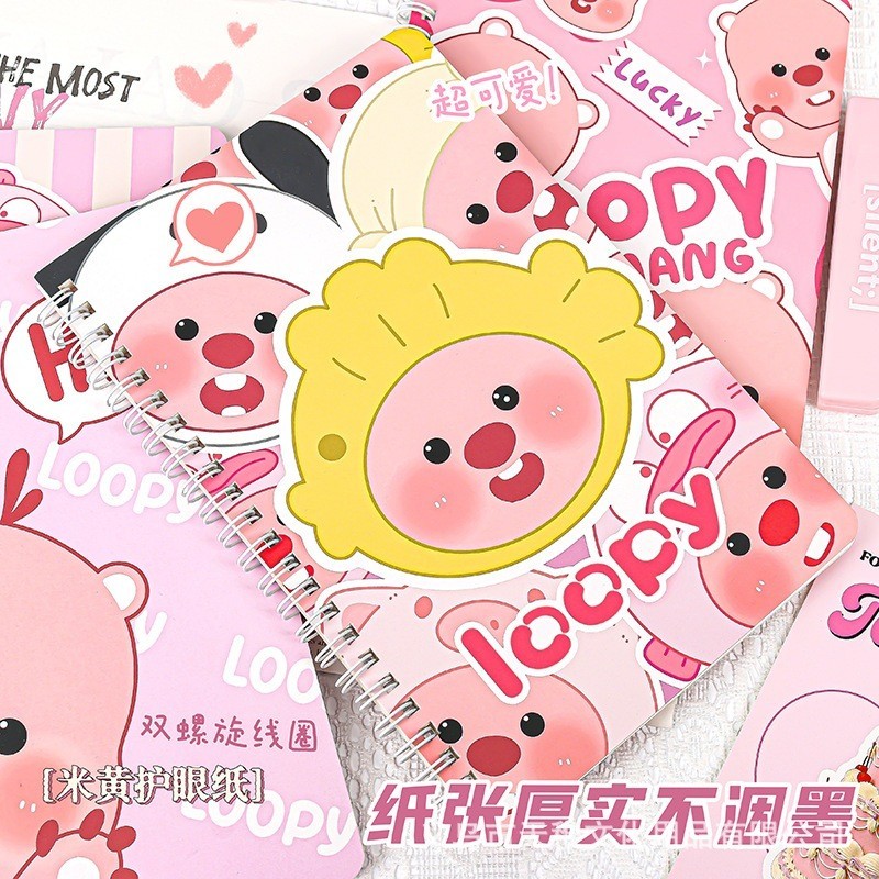 XO A5 สมุดบันทึกสปริงแนวนอน 120 หน้า 70gsm 140x207 มม. สปริงคู่, สมุดบันทึกแนวนอนสําหรับจดบันทึกได้อ