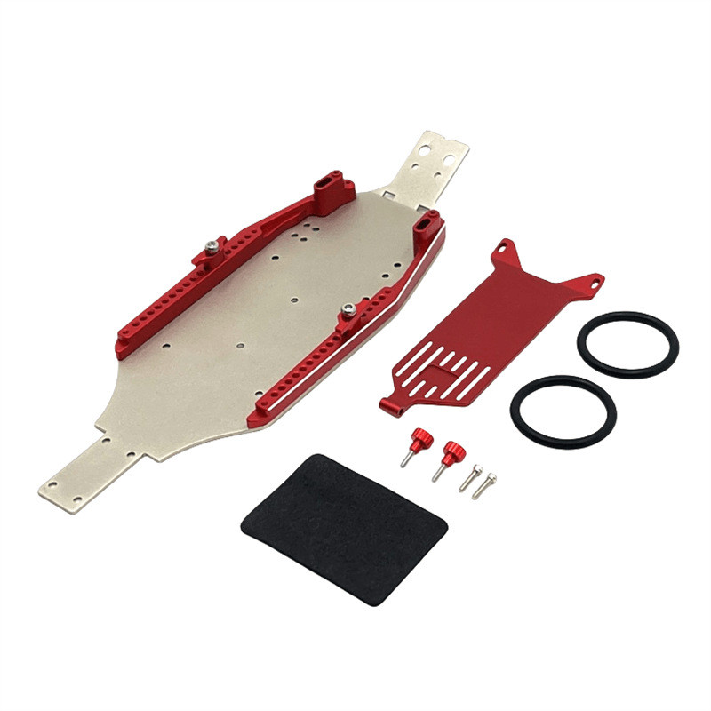 ชิ้นส่วนแชสซีสําหรับ WLtoys 244016 LOSI Micro-B 1/24 RC รถโลหะอัพเกรด OP อุปกรณ์เสริมอะไหล่