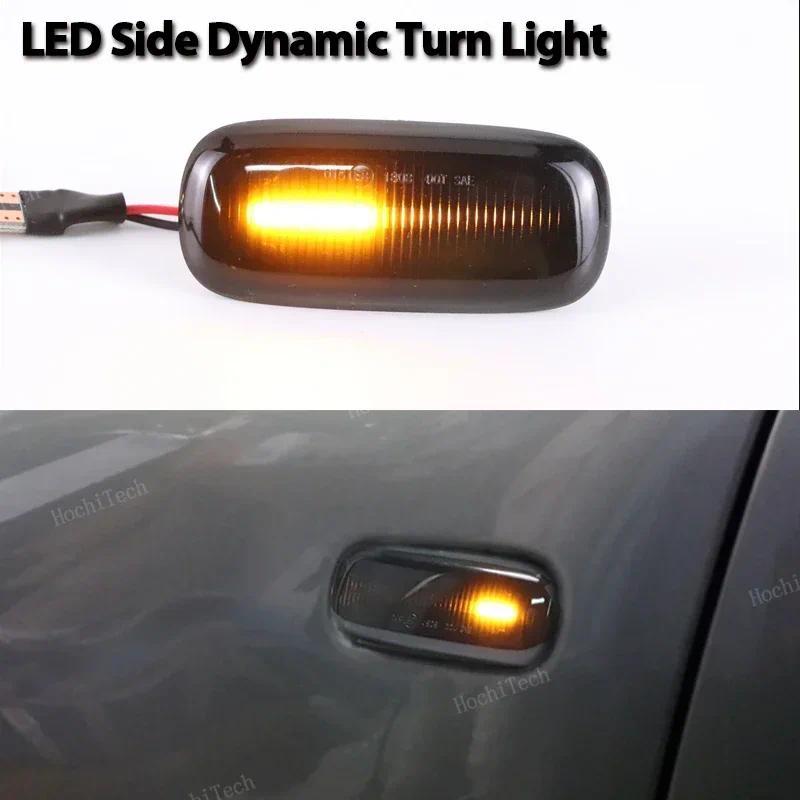2pcs Led แบบไดนามิกไฟเลี้ยวด้านข้างสําหรับ Audi A2 A3 8L A4 B5 A6 4B C5 A8 4D TT 8N
