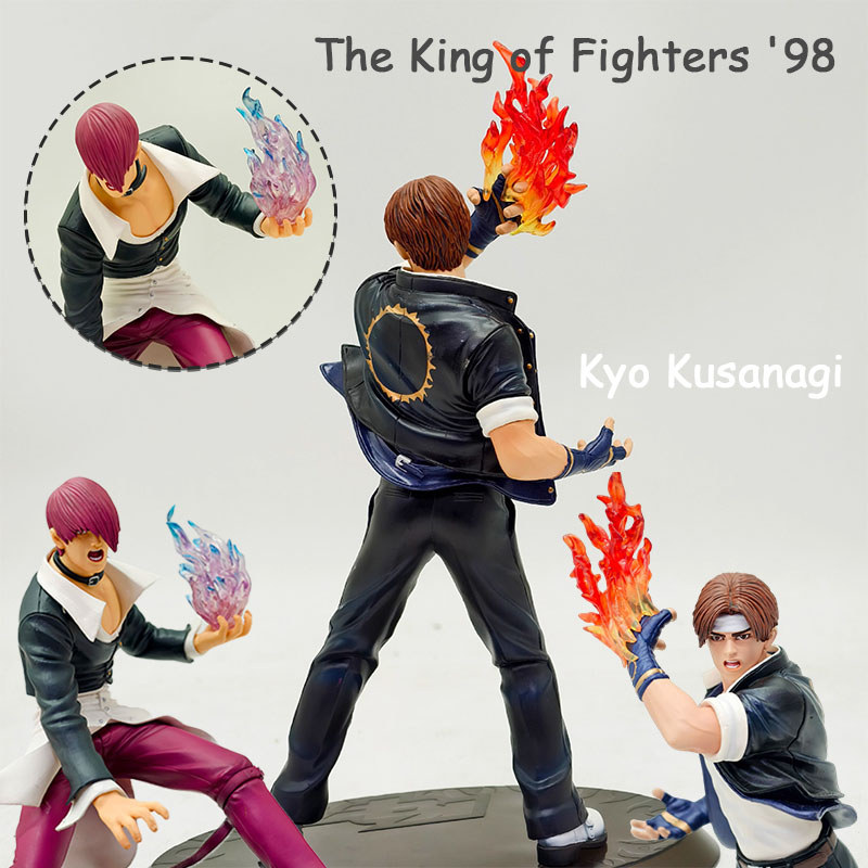 The King of Fighters 98 Action Figure Yagami Iori Kyo Kusanagi ชุดเครื่องประดับของขวัญ