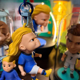 3D พิมพ์ Q-version Messi Ronaldo ประณีตเดสก์ท็อปเครื่องประดับแฟชั่นหุ่น