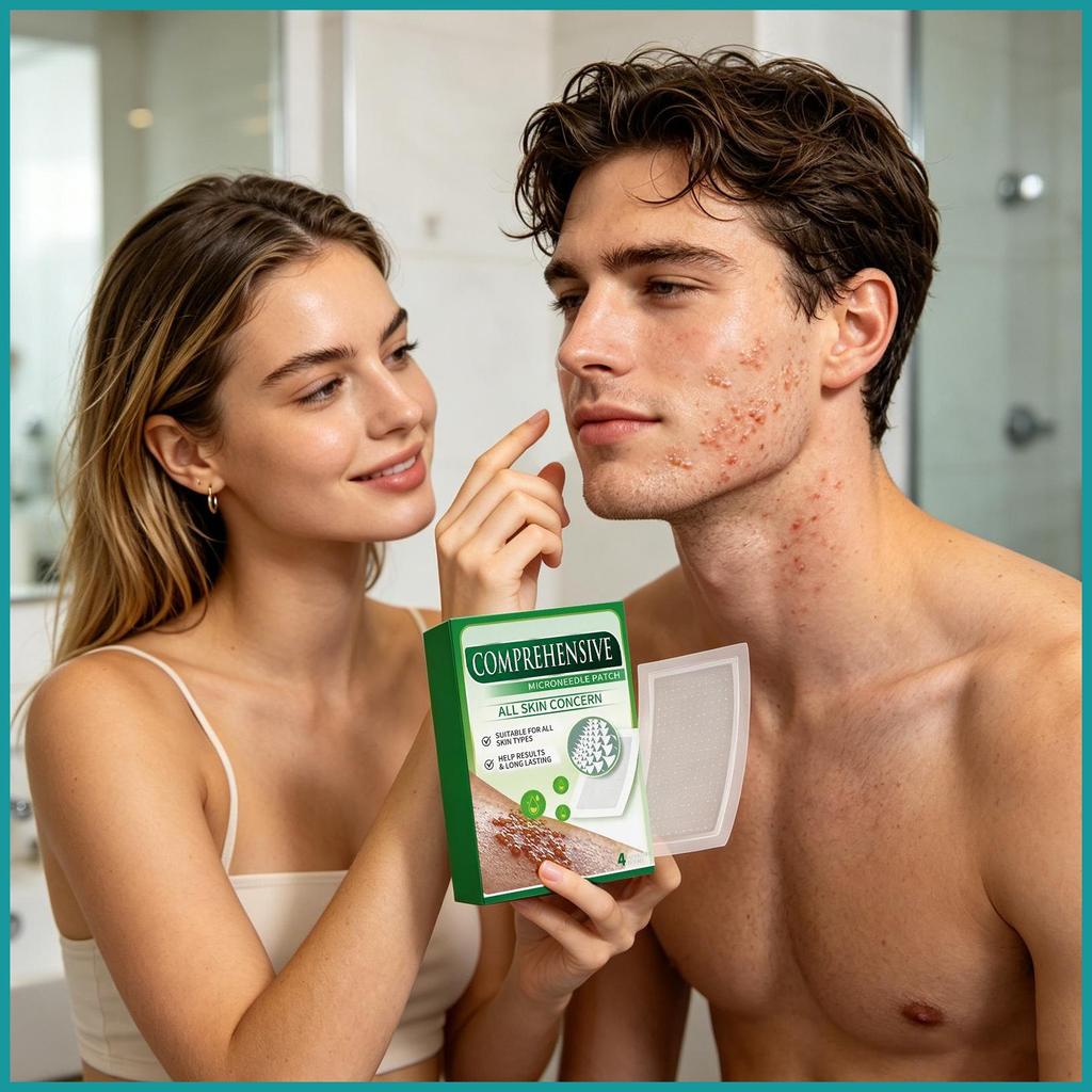 Microneedle Mark Patch Microneedle Comfort Sheets สติกเกอร์ Skin Mark Patch สําหรับตอนเช้าก่อนแต่งหน