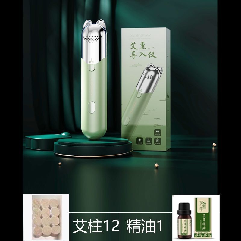 Moxibustion Stick Hand-held Hand-held ในครัวเรือน Peach Blossom Moxibustion เครื่องนวดหน้านําเข้าเคร