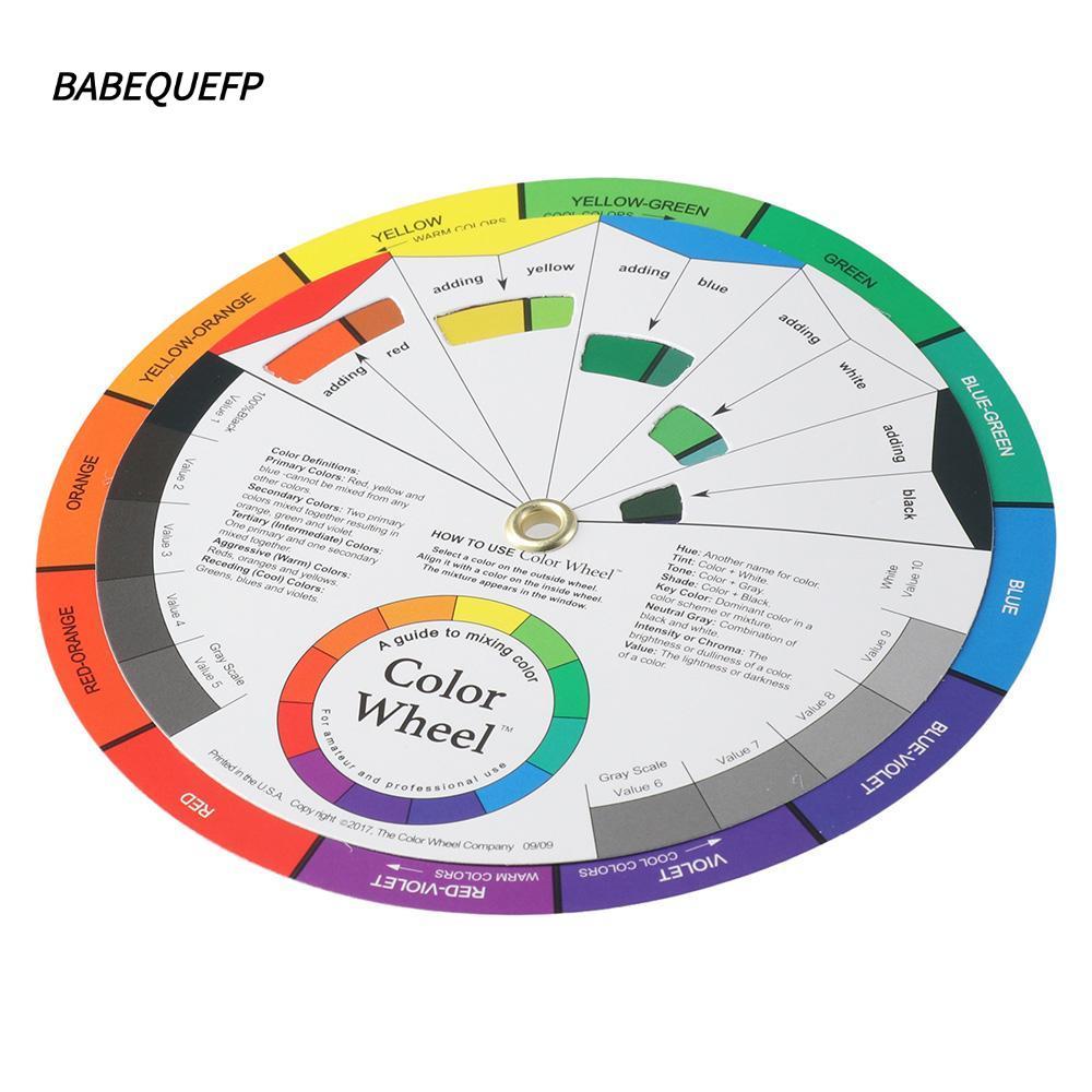 การ์ดล้อสี BABEQUEFP, สเปกตรัมสี 14 ซม., วงกลมสี Chromatic
