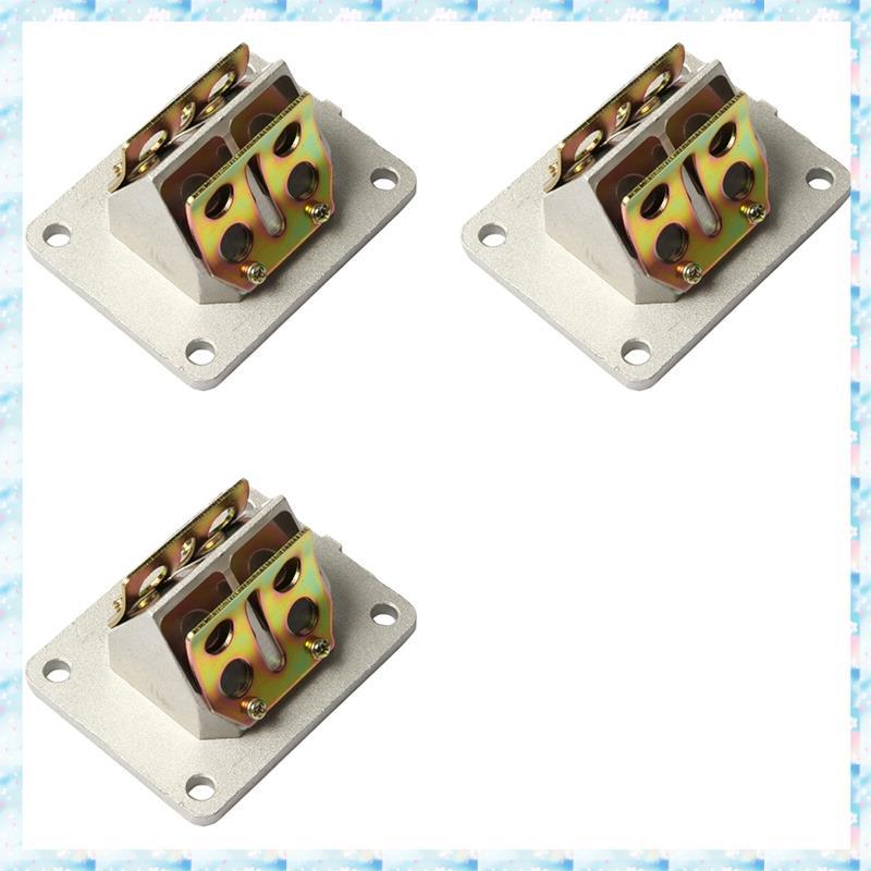 [RQMU] 3X วาล์วไอดี Assy อะไหล่ระบบอากาศสําหรับ DT125 RS125 DT 125 อุปกรณ์ทางเข้าอากาศสองจังหวะ 125C