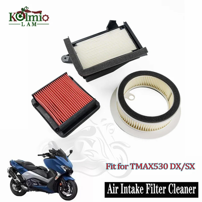 Fit สําหรับ 2017 - 2021 TMAX530 DX SX TMAX560 T-MAX 530 อุปกรณ์เสริมรถจักรยานยนต์กรองอากาศทําความสะอ
