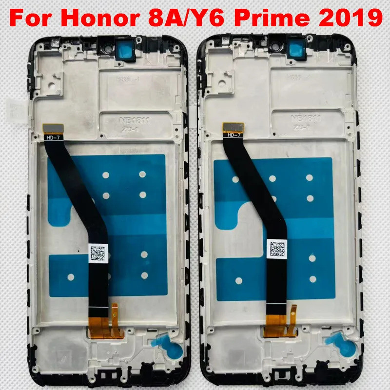 6.09 "ความสว่างสูงสําหรับ Huawei Y6S Y6 2019 LCD DIsplay Touch Screen Digitizer สําหรับ Honor 8A Y6 