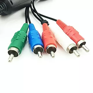 สายคอมโพเนนท์ PS2 PS3 ยาว 1.8 เมตร ภาพชัดกว่าสายเอวี ส่งไว ส่งจาก กทม.HD Component AV Video-Audio Cable Cord For PS2 PS3