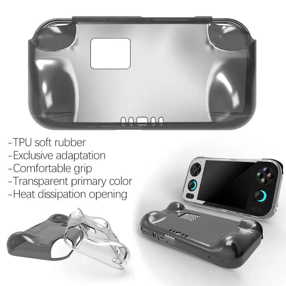 For Anbernic RG 476H New Transparent Handheld Game Console Case Soft TPU Protective Cover