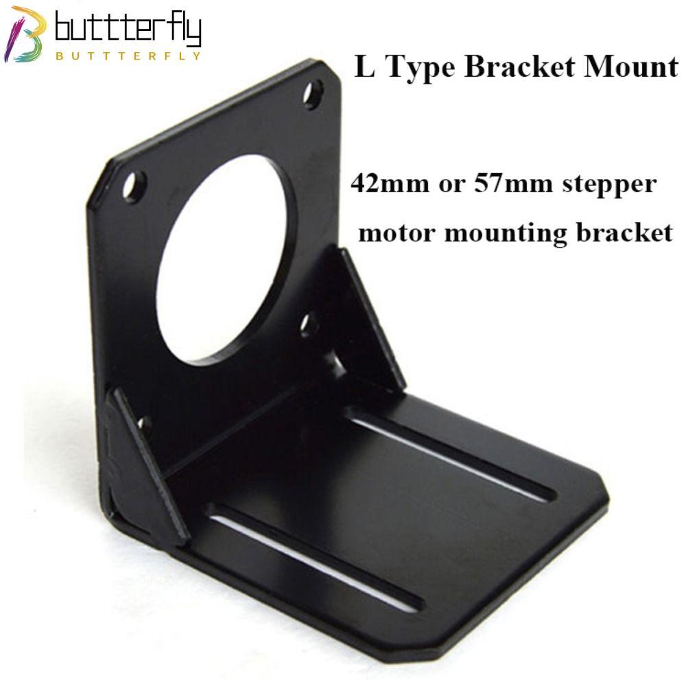 BUTTTERFLY Bracket รองรับการติดตั้งสําหรับ Nema17 มอเตอร์ 17 23 Mount 42 Stepping Stepper L-รูปวงเล็