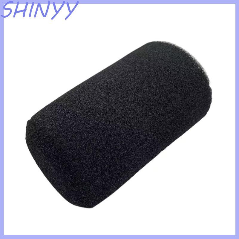 SHI ไมโครโฟนโฟมสีดํา Slip-On กระจกสําหรับ SM7B PHA27 SM27 Mic Recording Podcast Live Streaming Voice