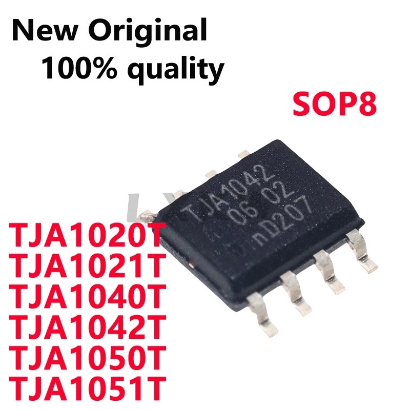 5PCS TJA1050T TJA1051T TJA1042T TJA1040T TJA1020T TJA1021T TJA1050 TJ1051 TJA1042 A1040/C A1020 ชิปS