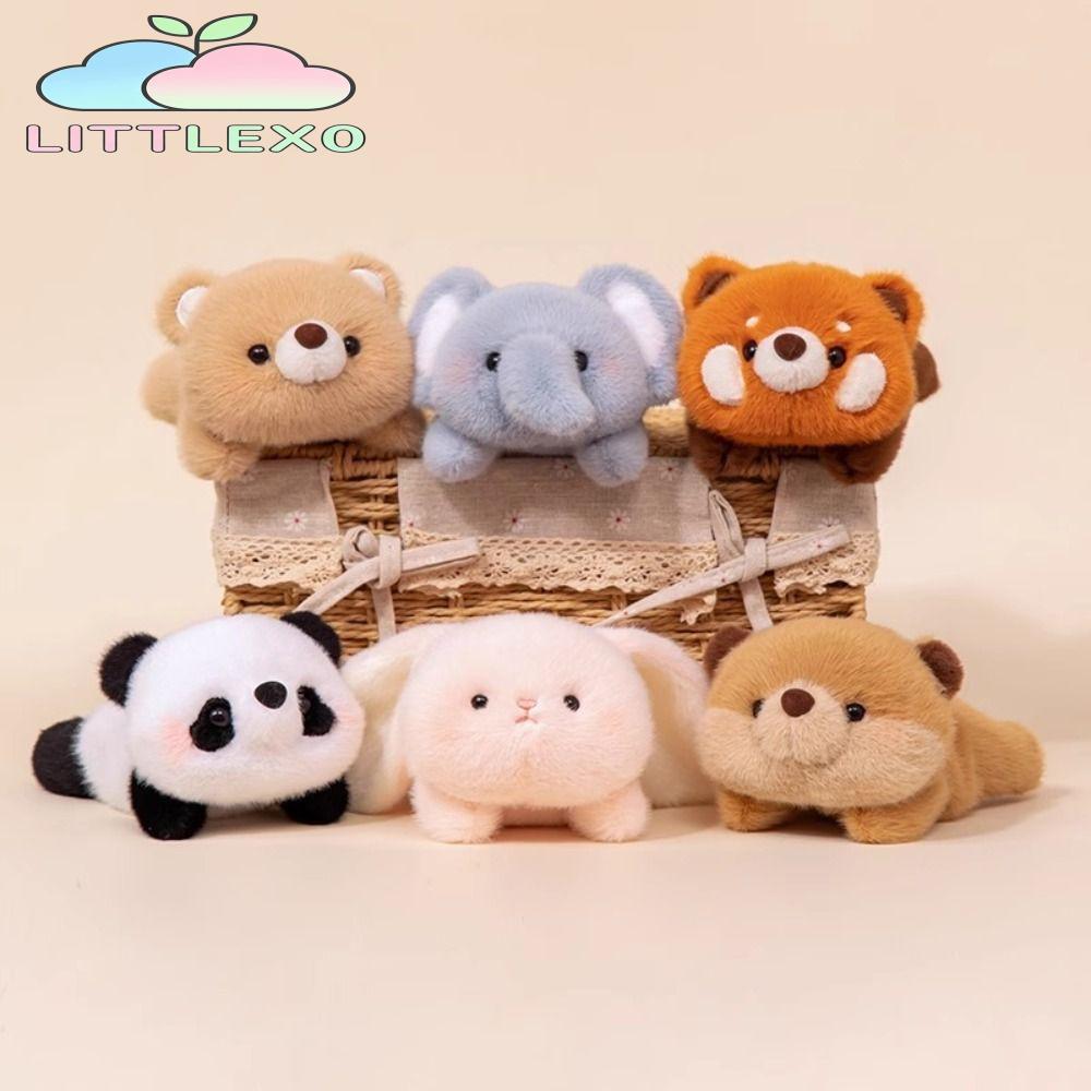 LITTLEX ตุ๊กตา Companion ตุ๊กตา, หมีตุ๊กตาสัตว์หมอน, Kawaii 17 ซม.ช้าง Super Soft สัตว์ของเล่น Sleeping ของขวัญ