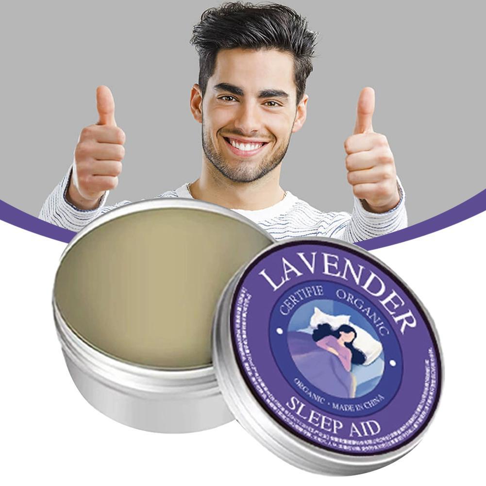ลาเวนเดอร์ Sleep Balm น้ํามันหอมระเหยพืชธรรมชาติน้ํามันหอมระเหย Sleep Calming C8R8