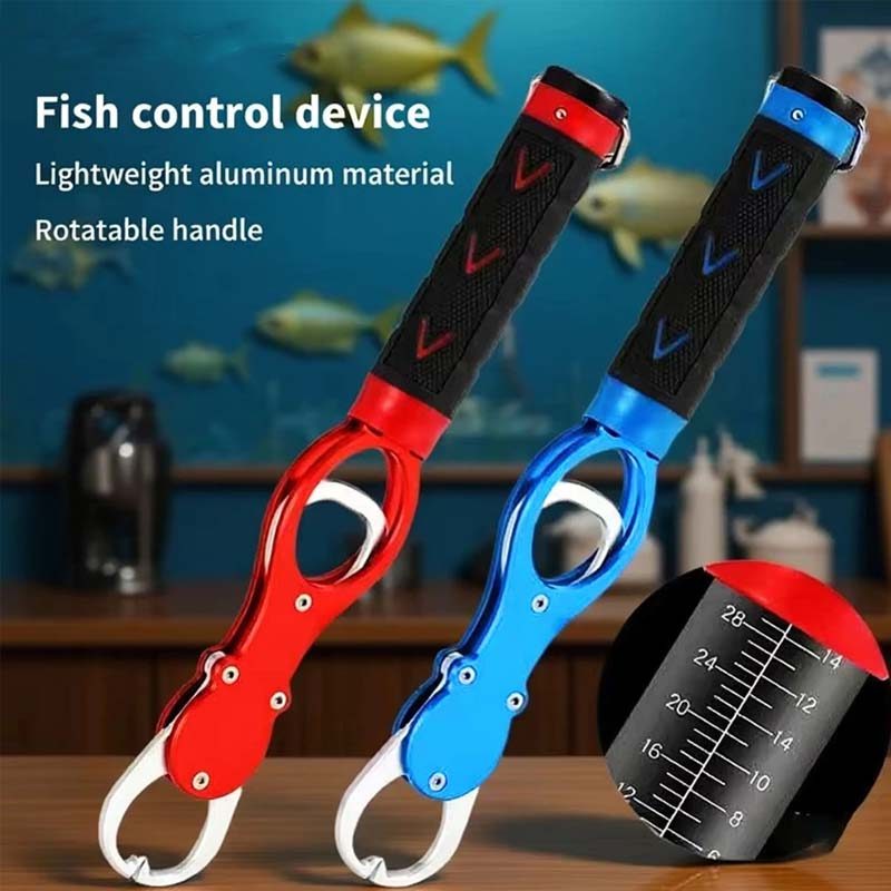 COD คีมจับปลา กริปเปอร์ควบคุมปลา อุปกรณ์ตกปลา Gripper Lip ตกปลาปลา เครื่องมือ พร้อมเครื่องชั่งน้ําหนัก