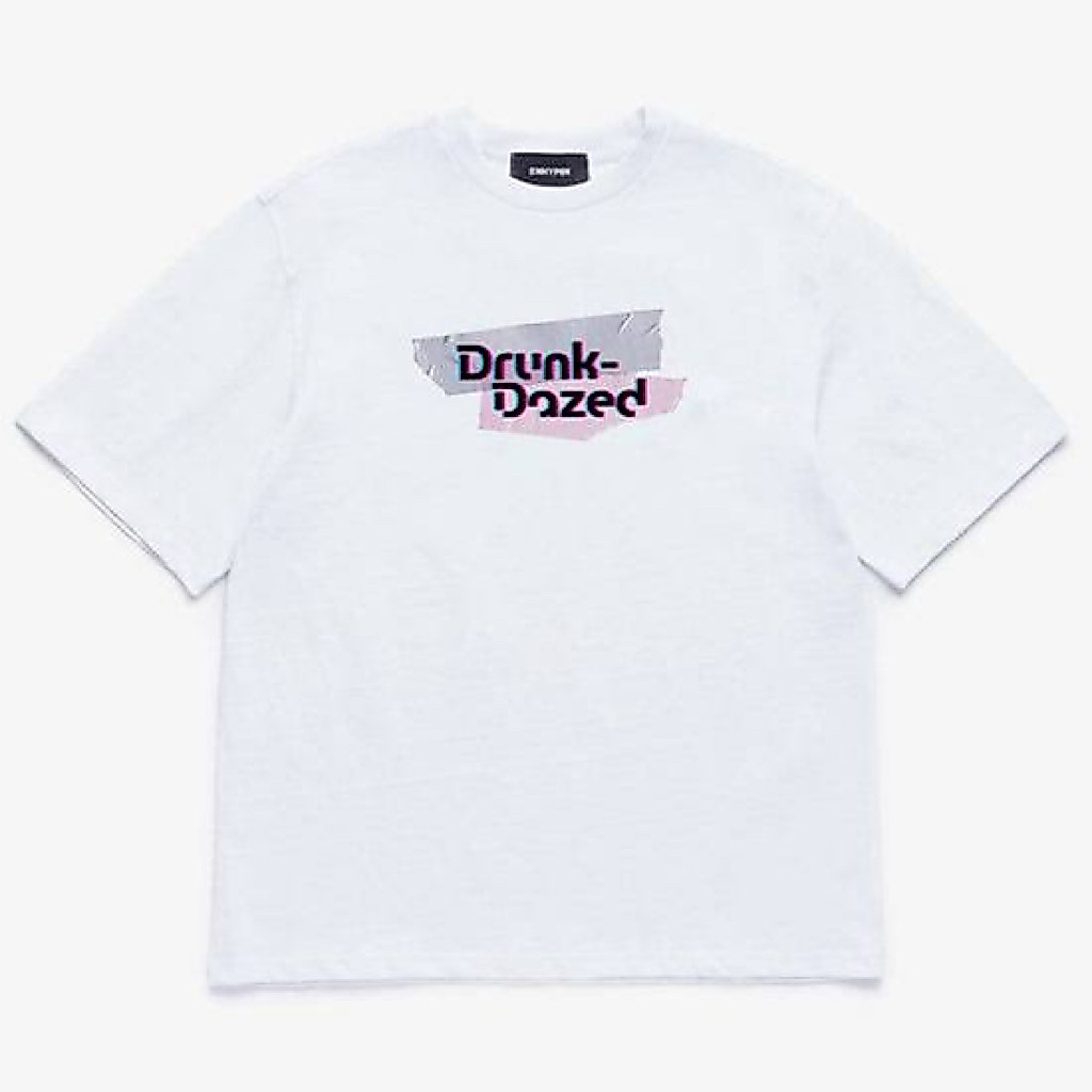 [READY] ENHYPEN เสื้อยืด Drunk Dazed อย่างเป็นทางการชุดงานรื่นเริง