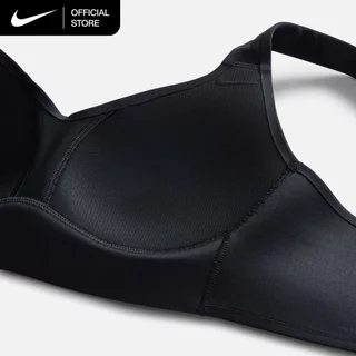 Nike Women's Alate High Support Padded Convertible Sports Bra Sports Bra - Black [FJ2764-010]
