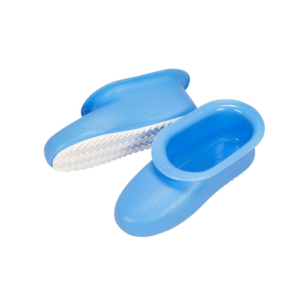 อุปกรณ์อาบน้ำ - Strix Design Long Deep Bath Boots - Made in Japan, 26cm, Blue - Comfortable Bath & L