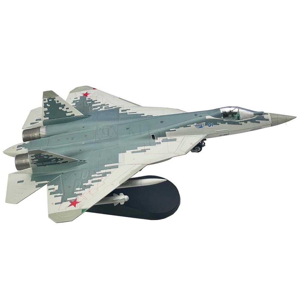 1/72 รัสเซีย SU57 Su 57 Stealth Fighter ลูกปัด Marine Exhibition 054#合金仿真成品飞机模型