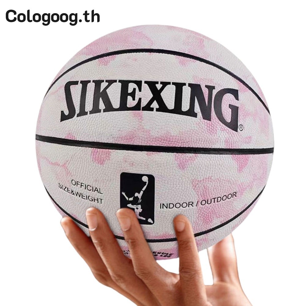[colog-th] Training Basketball Wear- Outdoor Training Ball PU Basketball เหมาะสําหรับผู้ใหญ่ในร่มและ