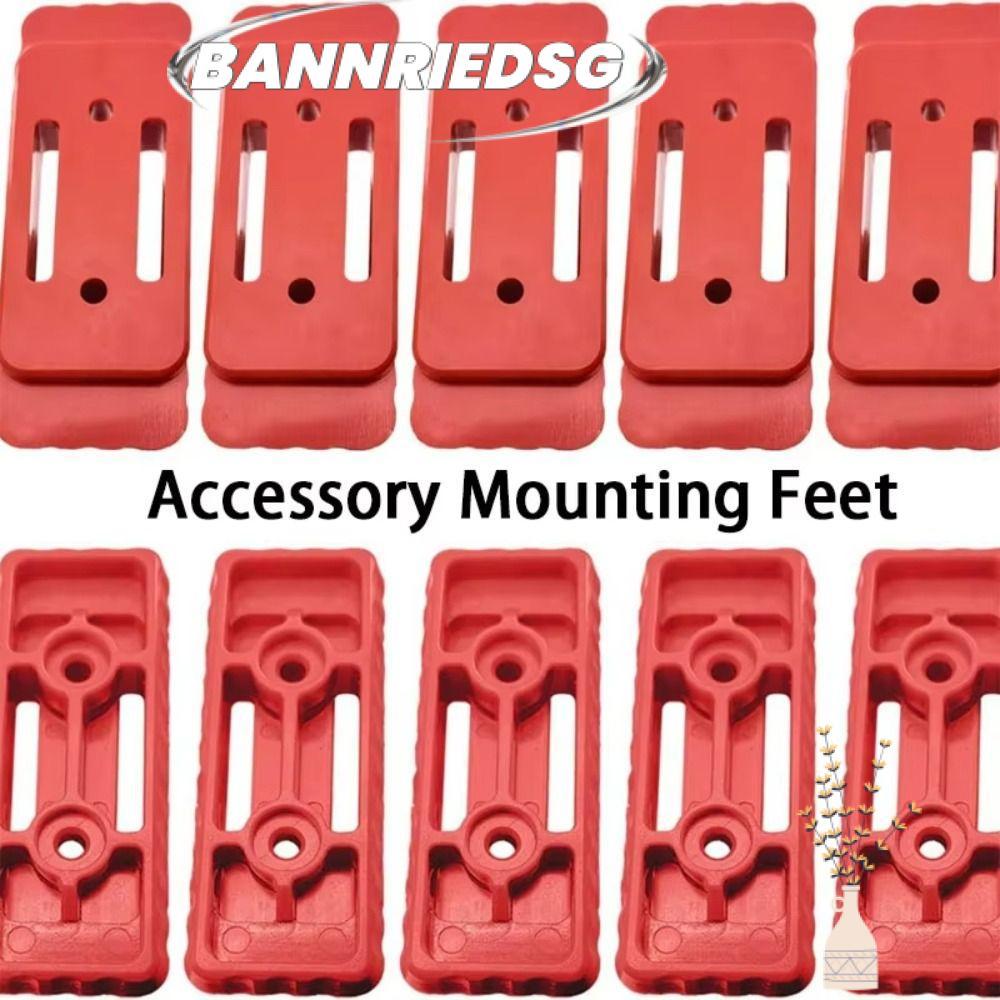 BANNRIEDSG989YR ระบบยึดฟุต,อุปกรณ์เสริมฟุต Duty Mounting Tool ติดตั้งฟุต,แบบพกพาระบบเครื่องมือไฟฟ้าสําหรับระบบ Milwaukee Packotu