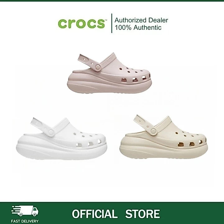 [สไตล์ใหม่กำลังฮิต] Crocs clog ราคาประหยัด Crocs CROCS Classic Crush Clog