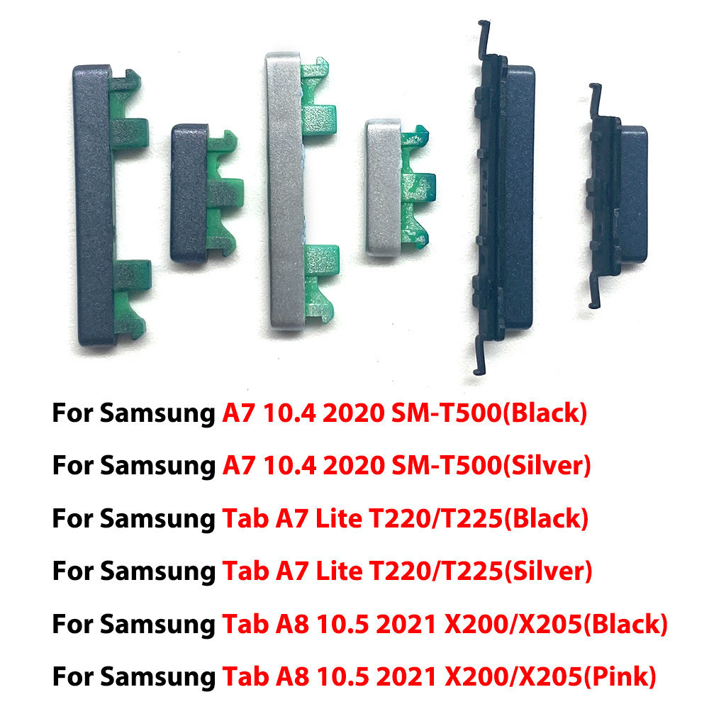 สําหรับ Samsung T500 T510 T515 T220 T225 X200 X205 X210 P610 P615 T860 T865 T730 T733 T735 T736 Mute Switch ON OFF Key ปุ่มปรับระดับเสียงไฟ
