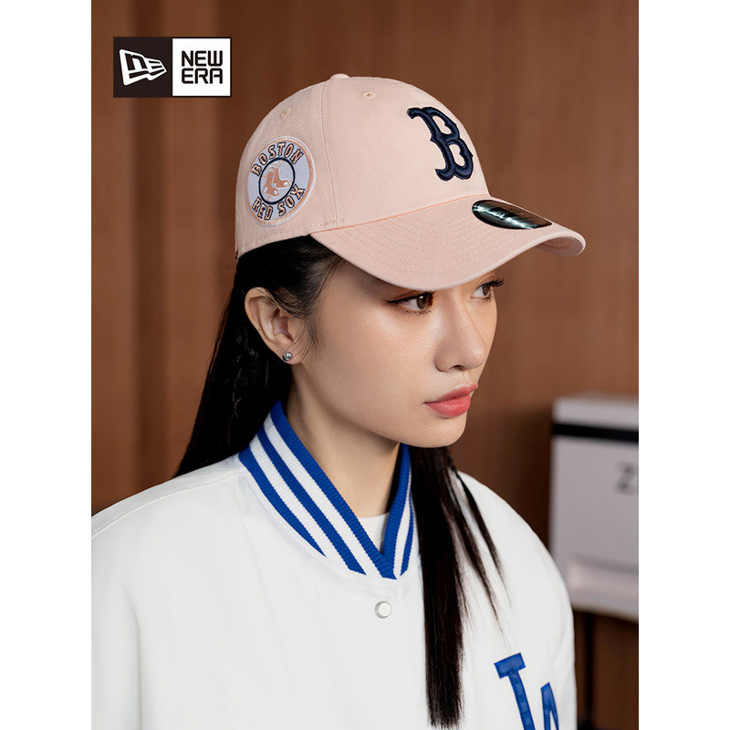 New Era New Era New Era MLB Summer Curved Brim Baseball Hat Cap Couple Simple เย็บปักถักร้อย NE940