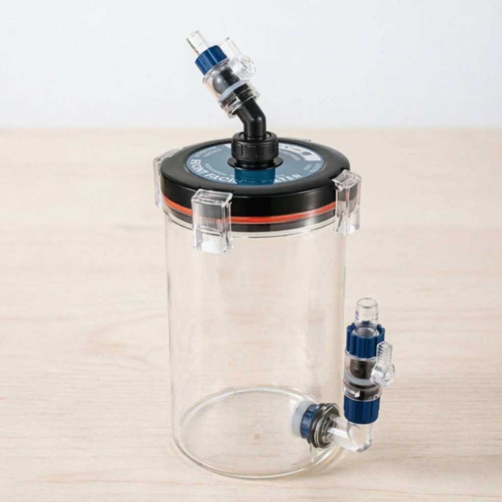 Aquarium Pre-Filter น้ําจืด Aquarium Prefilter Canister Pre-Filter Canister Non-Powered Compact สําห