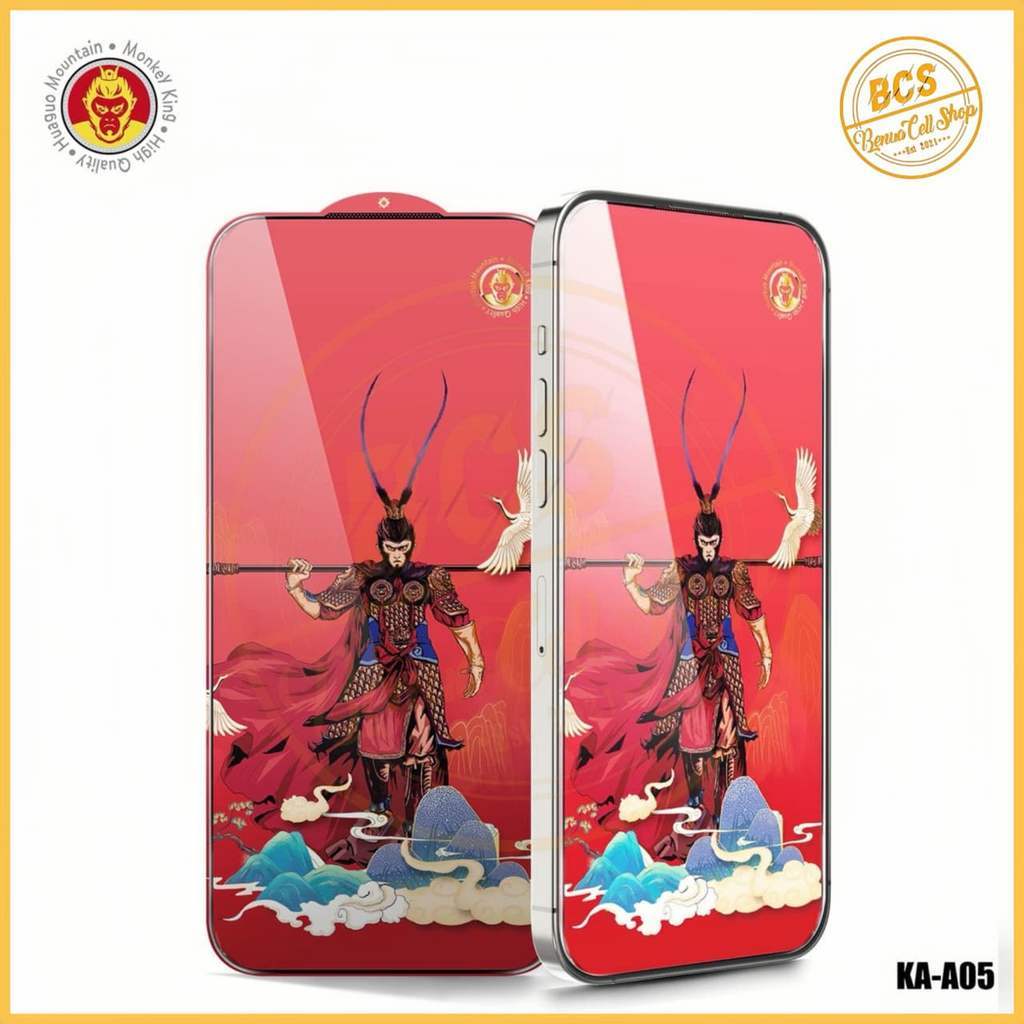 BCS - TEMPERED GLASS MONKEY KING KA - A05 สําหรับ OPPO A74 4G 5G A36 A76 A96 A77S A78 4G 5G A79 A91 