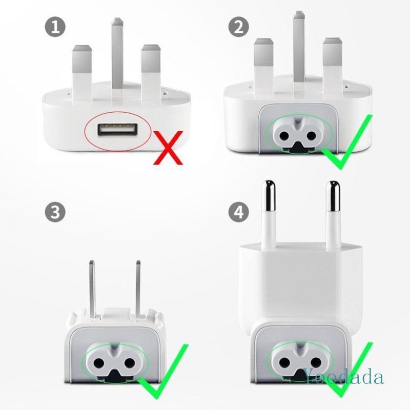 Yoo Charger Adapter Wall Charger Plug Block US EU UK AU Plug สําหรับ